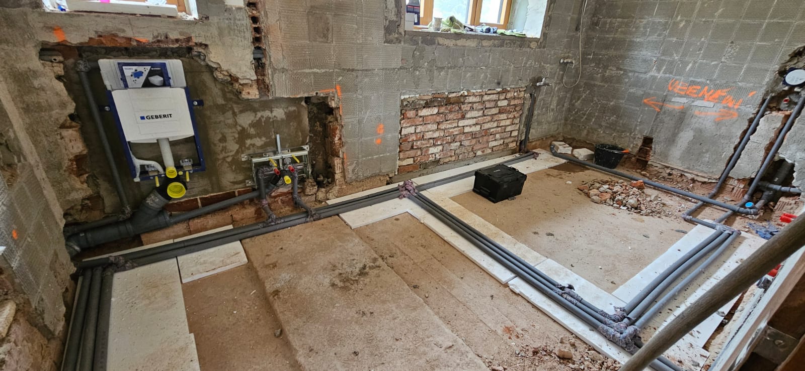 Realizace instalatérských prací